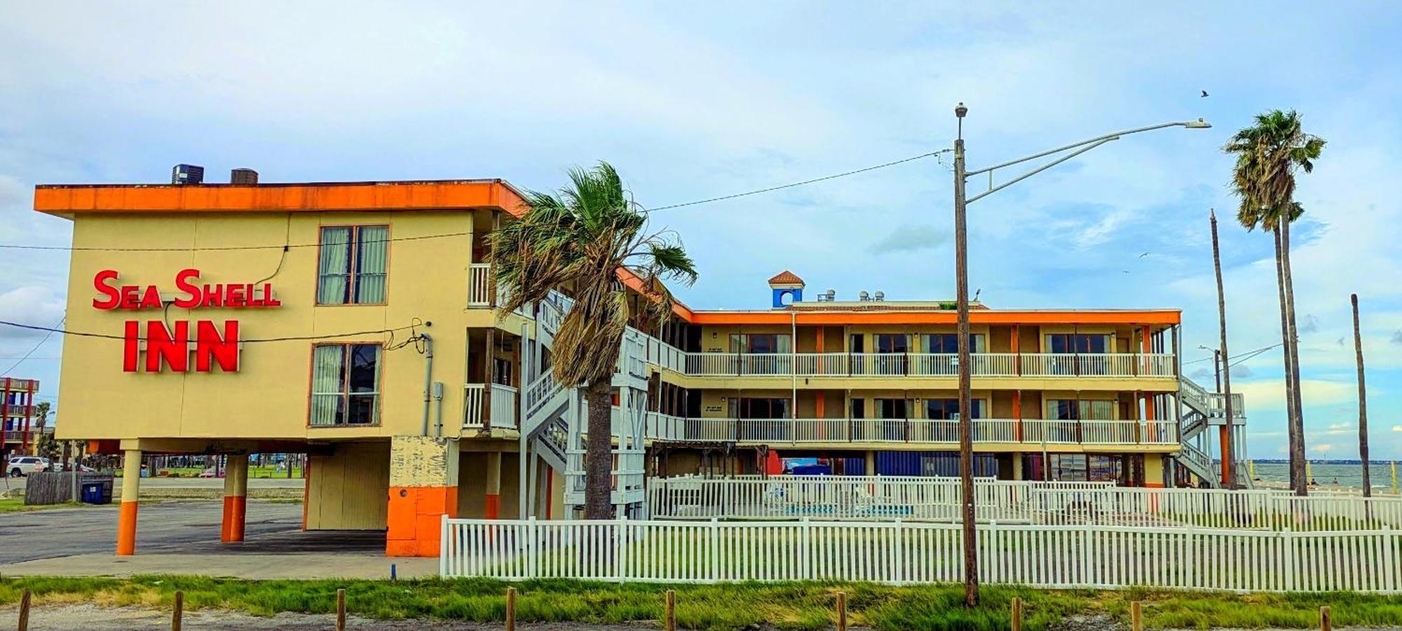 Sea Shell Inn On The Beach Корпус-Кристи Экстерьер фото