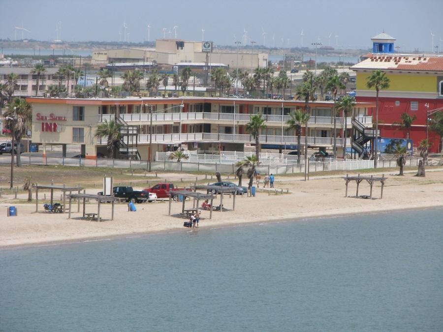 Sea Shell Inn On The Beach Корпус-Кристи Экстерьер фото